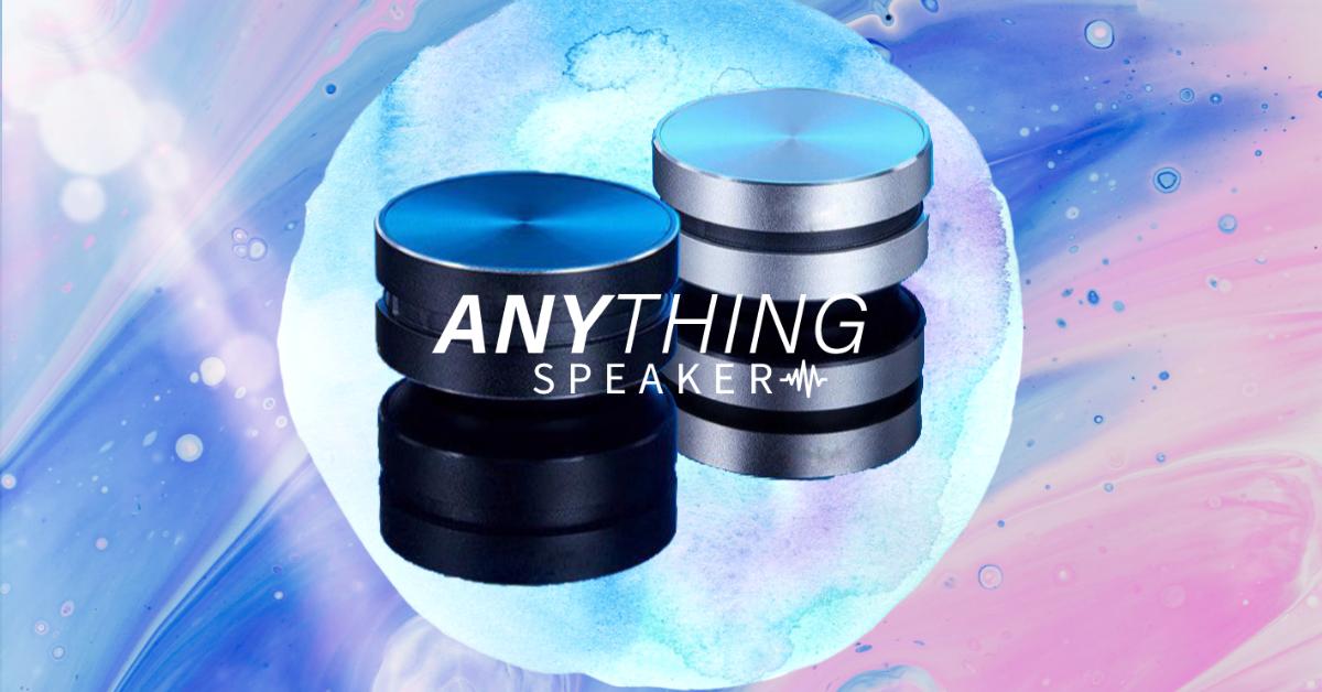 Anything Speaker™ Portable Mini Bluetooth Bone Conduction Technology