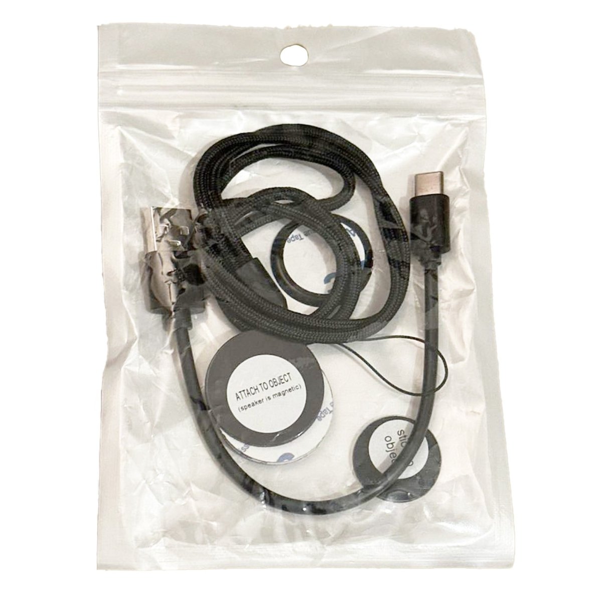 Accessory Pack Attachments (3 Magnets, 1 Suction, 1 Sticky Pad, 1 Lanyard, 1 USBC) - Anything Speaker